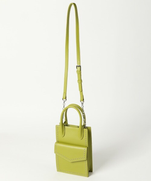 PAGEBOY（ページボーイ）の「スタッズショルダー（バッグ・レディース・オフホワイト/ブラック/バイオライム・FREE）」の9枚目の写真