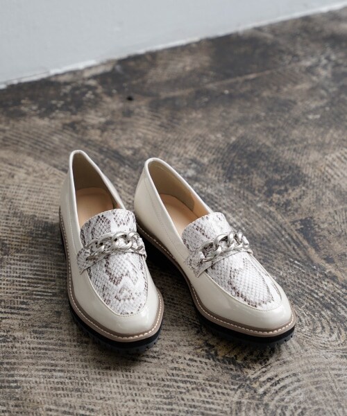 Pageboy ページボーイ の チェーンローファー シューズ Wear