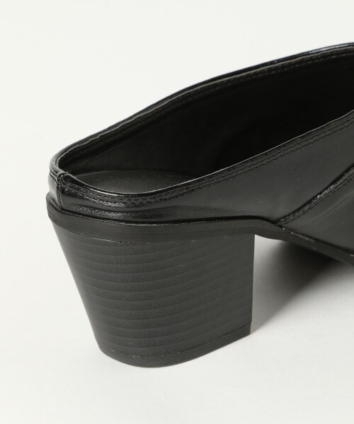 PAGEBOY（ページボーイ）の「ウエスタンミュール（シューズ・レディース・ブラック/ダークブラウン・M(23.5cm), L(24.5cm)）」の14枚目の写真