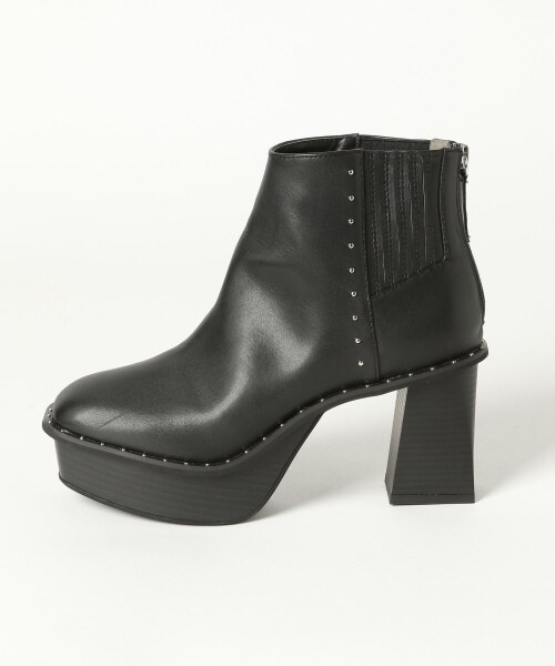 PAGEBOY（ページボーイ）の「【WEB先行予約】ヘビーソールスタッズブーツ【新色追加】（シューズ・レディース・ブラック/マロン/パイソン・M(23.5cm)/L(24.5cm)）」の11枚目の写真