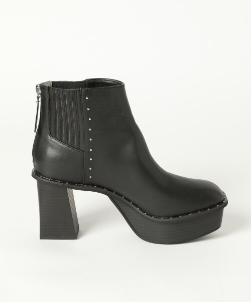 PAGEBOY（ページボーイ）の「【WEB先行予約】ヘビーソールスタッズブーツ【新色追加】（シューズ・レディース・ブラック/マロン/パイソン・M(23.5cm)/L(24.5cm)）」の12枚目の写真