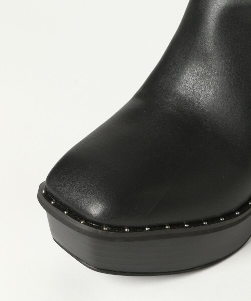 PAGEBOY（ページボーイ）の「【WEB先行予約】ヘビーソールスタッズブーツ【新色追加】（シューズ・レディース・ブラック/マロン/パイソン・M(23.5cm)/L(24.5cm)）」の13枚目の写真