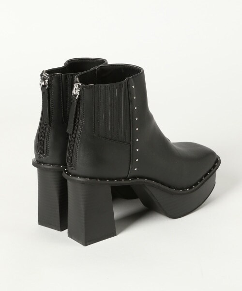 PAGEBOY（ページボーイ）の「【WEB先行予約】ヘビーソールスタッズブーツ【新色追加】（シューズ・レディース・ブラック/マロン/パイソン・M(23.5cm)/L(24.5cm)）」の10枚目の写真