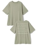 GRL | バックロゴプリントTシャツ(T恤)