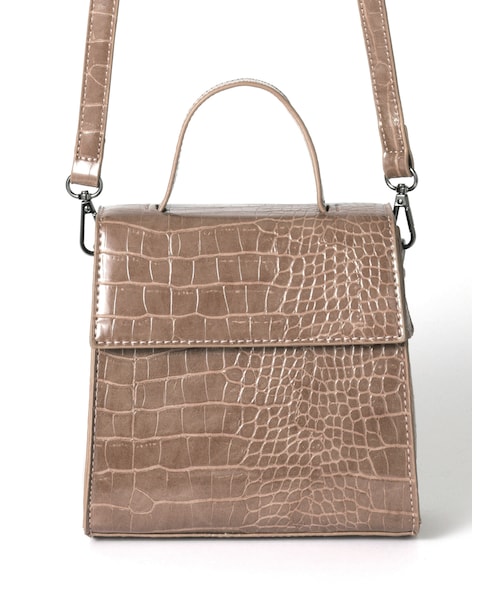 GRL（グレイル）の「2wayクロコダイル柄ショルダーバッグ（ショルダー