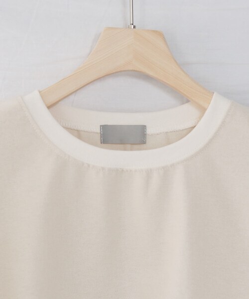 BOYSHE（ボーイシー）の「【セットアップ】リネン ストリングTシャツ+バンディング ショートパンツ　カーキ（Tシャツ/カットソー・レディース・その他）」の8枚目の写真