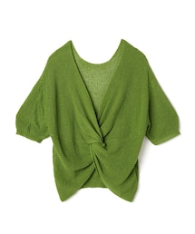 GRL | 前後2Way透かし編みクロストップス(ニット/セーター)