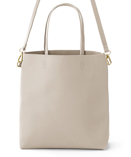 GRL（グレイル）の「2wayスクエアショルダーバッグ（ショルダーバッグ・レディース・ブラック/ブラウン/グレージュ・F）」の3枚目の写真