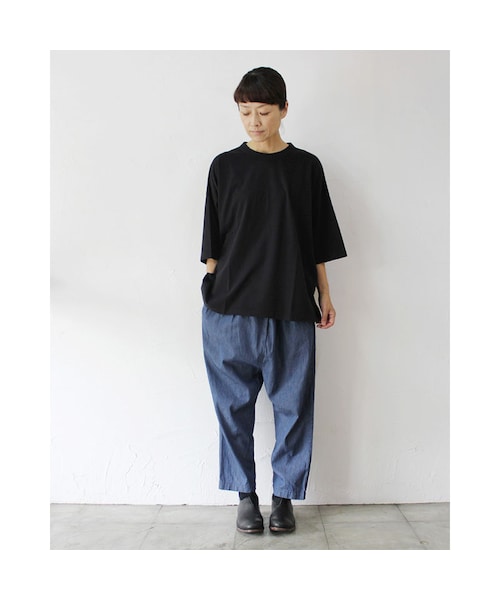 homspun（ホームスパン）の「homspun 30/1天竺ビッグTシャツ