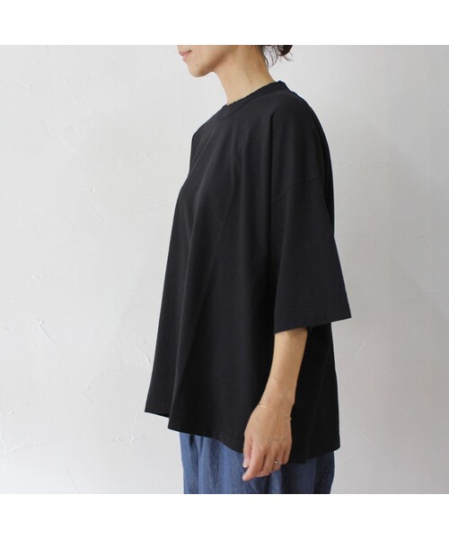 homspun（ホームスパン）の「homspun 30/1天竺ビッグTシャツ
