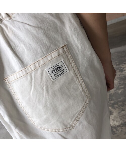 copine（コピン）の「7月23日再入荷！ゆるっと大人可愛い！フロントZIPサロペット【クリックポスト対象商品】（サロペット/オーバーオール・レディース・その他）」の9枚目の写真