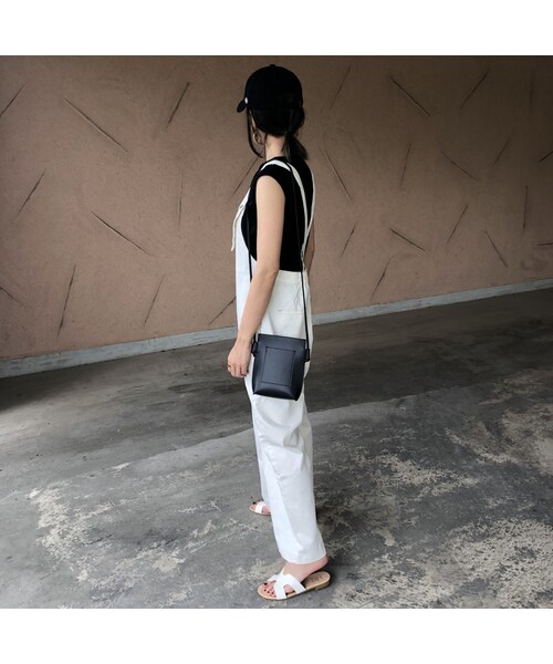 copine（コピン）の「7月23日再入荷！ゆるっと大人可愛い！フロントZIPサロペット【クリックポスト対象商品】（サロペット/オーバーオール・レディース・その他）」の12枚目の写真