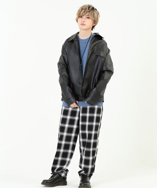 BOYSHE（ボーイシー）の「チェック バンディング テーパードパンツ（その他パンツ・レディース・その他）」の12枚目の写真
