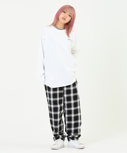 BOYSHE（ボーイシー）の「チェック バンディング テーパードパンツ（その他パンツ・レディース・その他）」の11枚目の写真