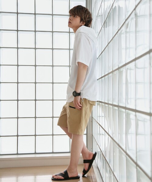 BOYSHE（ボーイシー）の「アノラック半袖フードパーカー　ホワイト（パーカー・レディース・その他）」の5枚目の写真