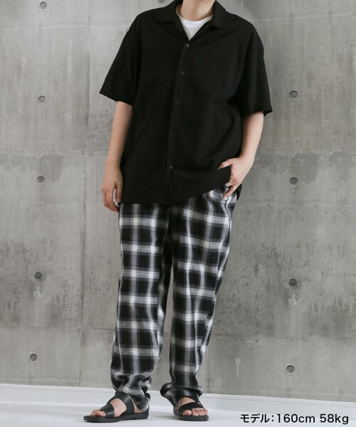 BOYSHE（ボーイシー）の「リネンオープンカラー リラックスシャツ【2 color】（シャツ/ブラウス・レディース・その他）」の9枚目の写真