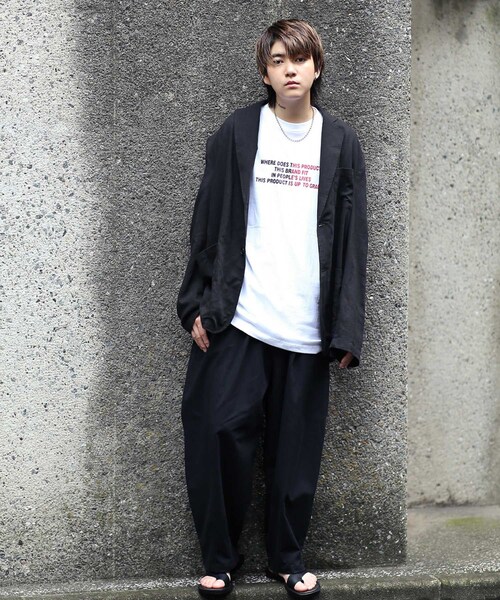 BOYSHE(ボーイシー)の「Korin リネン混 テーラードジャケット ブラック(テーラードジャケット・レディース・その他)」の3枚目の写真