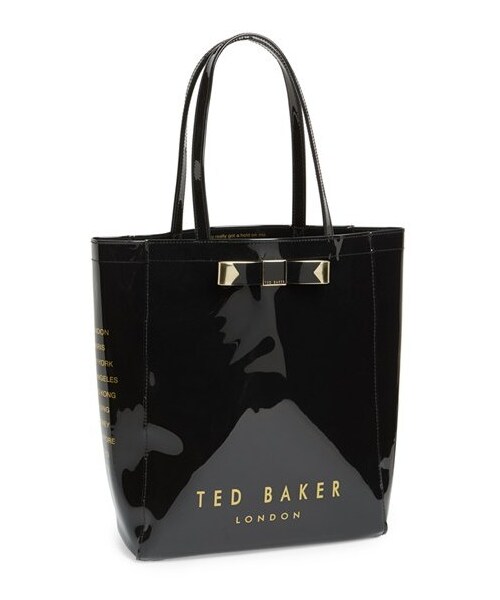 Ted Baker（テッドベーカー）の「Ted Baker London 'Bow Icon' Tote（トートバッグ・レディース・Black）」の5枚目の写真