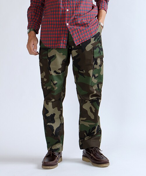 FREAK'S AMERICA(フリークスアメリカ)の「6POCKET CARGO PANTS USA(パンツ・メンズ・ブラック/キャメル/カーキ/カモフラージュ・M/L)」の3枚目の写真
