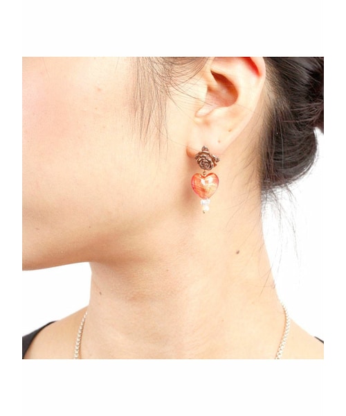 chappymaronドラゴンローズ　ピアスセット ドラゴンローズ ピアス chappymaronドラゴンローズ ピアスセット