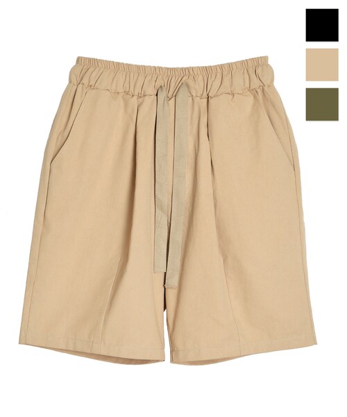 BOYSHE（ボーイシー）の「ボリュームタック バルーンハーフパンツ【2 color】（チノパンツ・レディース・その他）」の6枚目の写真