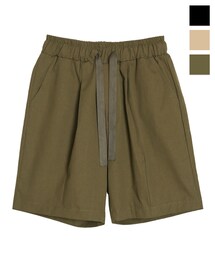 BOYSHE | ボリュームタック バルーンハーフパンツ【2 color】(チノパンツ)