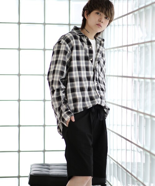 BOYSHE（ボーイシー）の「ボリュームタック バルーンハーフパンツ【2 color】（チノパンツ・レディース・その他）」の10枚目の写真