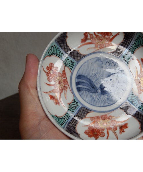 Handmade（ハンドメイド）の「antiques 古伊万里 色絵 金彩 小皿 冨貴
