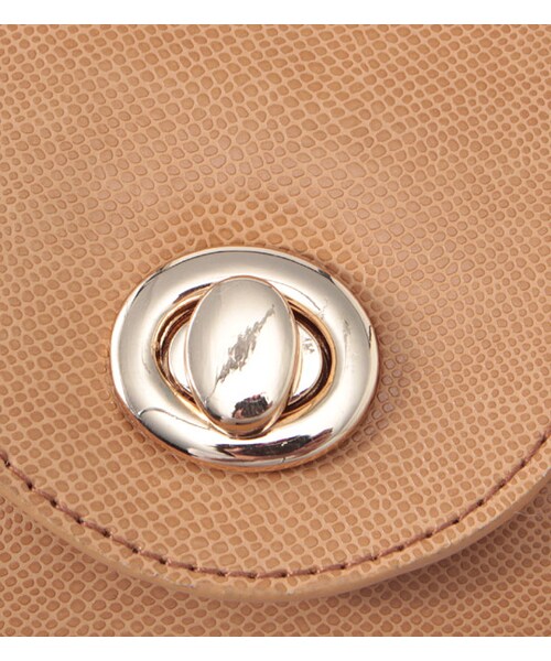 PAGEBOY（ページボーイ）の「ターンロックフロント2WAYリボンクラッチバッグ（バッグ・レディース・グレー/ブラック/ピンク）」の7枚目の写真