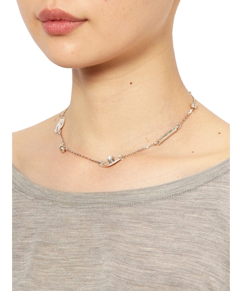 SERGE THORAVAL（セルジュトラヴァル）の「《LOVE&GIFT》SERGE THORAVAL ネックレス（アクセサリー・001 SILVER/002 GOLD・ワンサイズ）」の6枚目の写真