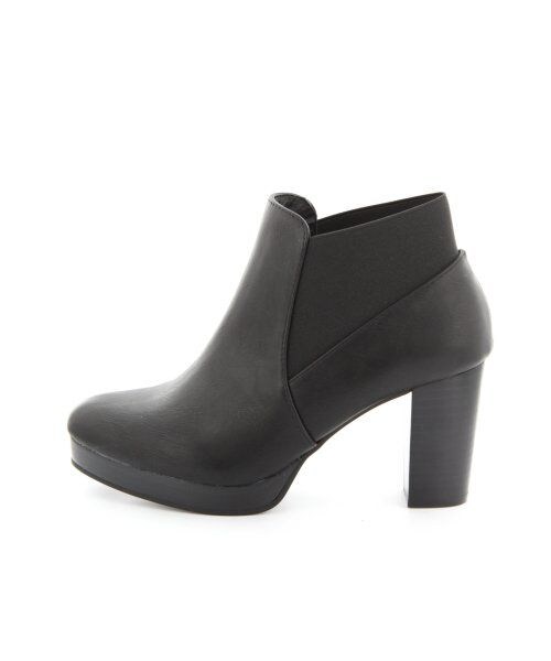 JEANASIS（ジーナシス）の「キリカエゴアＨブーツ（シューズ・レディース・ブラック/ボルドー/レオパード・M（23.0～24.0）/L（24.0～25.0））」の7枚目の写真