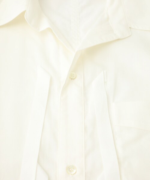 BED j.w. FORD コットンシルク リボンシャツ Cotton-Silk Bow Collar Shirts – Black｜BED j.w. FORD