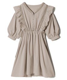 GRL | フリルレースワンピース(チュニック)