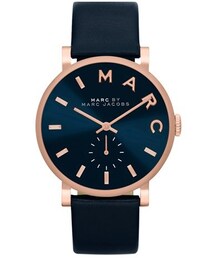 Marc by Marc Jacobs | MARC BY MARC JACOBS 'Baker' Leather Strap Watch, 37mm(アナログ腕時計)