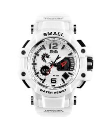 【カジュアル】 SMAEL S-SHOCK メンズ防水腕時計 LED Sショック クロノグラフ クォーツ スポーツ ミリタリーウォッチ 高級 1809 【選べる3色】