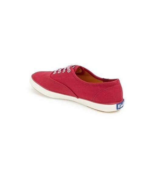 Keds(ケッズ)の「Keds® 'Champion' Canvas Sneaker (Women)(スニーカー・レディース・Burgandy/Lake Teal/Moss Green/Plum/Turquoise/Walnut・5 M/5.5 M/6 M/6.5 M/7 M/7.5 M/8 M/8.5 M/9 M/9.5 M/10 M/11 M)」の2枚目の写真