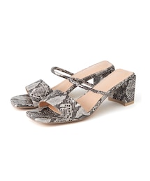 GRL | スクエアトゥストラップサンダル(サンダル)