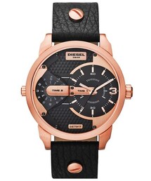 DIESEL | DIESEL® Multi Movement Leather Strap Watch, 46mm(アナログ腕時計)