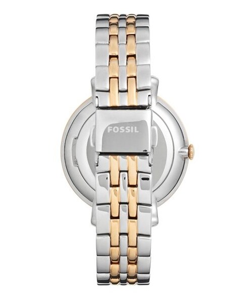 FOSSIL（フォッシル）の「Fossil 'Jacqueline' Crystal Bezel Bracelet Watch, 36mm (Nordstrom Exclusive)（アナログ腕時計・レディース・Silver/ Rose Gold）」の3枚目の写真