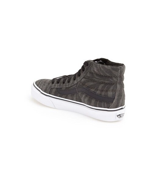 VANS(バンズ)の「Vans 'SK8-Hi Slim' Hi-Top Sneaker (Women)(スニーカー・レディース・Zebra/ True White・5 M/6 M/6.5 M/7 M/7.5 M/8 M/8.5 M/9 M/9.5 M/10 M/11 M)」の4枚目の写真