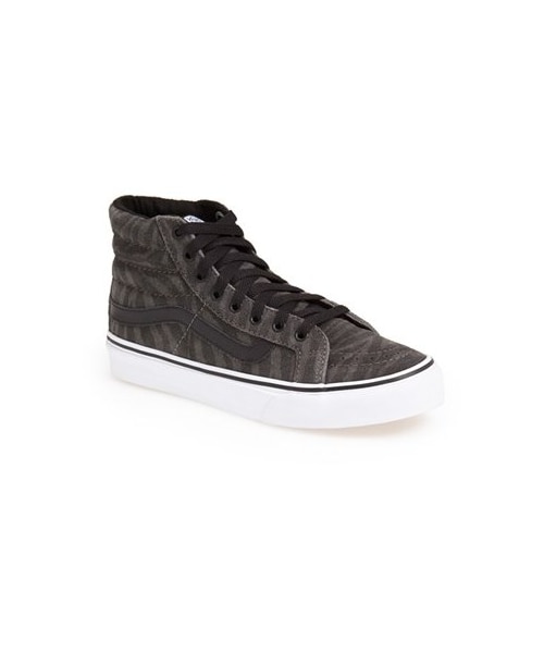 VANS(バンズ)の「Vans 'SK8-Hi Slim' Hi-Top Sneaker (Women)(スニーカー・レディース・Zebra/ True White・5 M/6 M/6.5 M/7 M/7.5 M/8 M/8.5 M/9 M/9.5 M/10 M/11 M)」の3枚目の写真