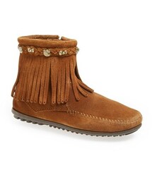 Minnetonka | Minnetonka Hello Kitty® Fringe Boot (Women)(ブーツ)