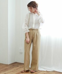 Crisp | レースアップワイドパンツ[c2k2744](その他パンツ)