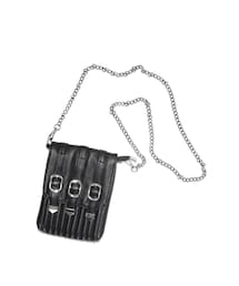 A.D.G | Three Belted Silver Chain Shoulder Bag(ショルダーバッグ)