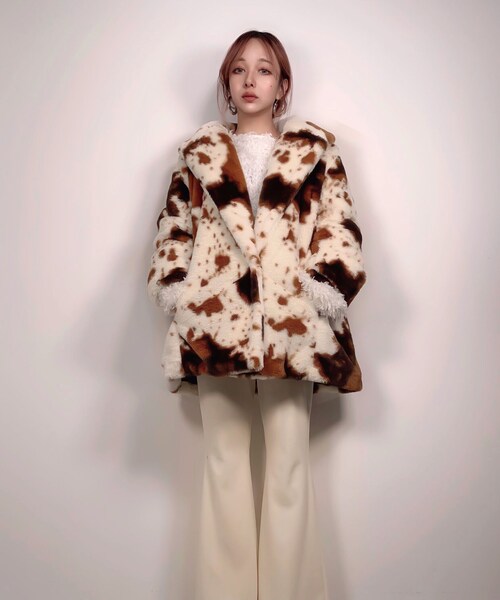 憧れの FICTION Fur Faux TOKYO（フィクショントーキョー）の「Holstein ジャケット・アウター