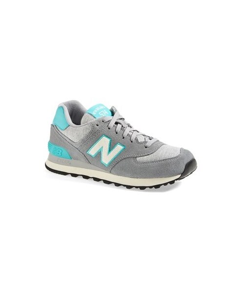 NEW BALANCE（ニューバランス）の「New Balance '574' Sneaker (Women)（スニーカー・レディース・Blue/ Orange/Blue/ Purple/Grey/ Teal/Navy/ Orange/Purple・5 B/5.5 B/6 B/6.5 B/7 B/7.5 B/8 B/8.5 B/9 B/9.5 B/10 B/11 B/12 B）」の6枚目の写真