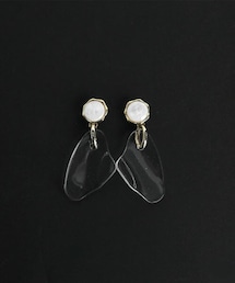 DHOLIC | サークルクリアモチーフピアス(ピアス（両耳用）)