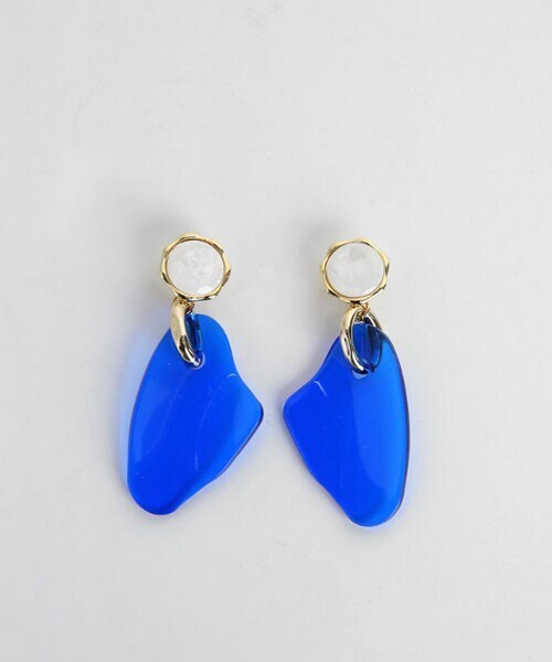 DHOLIC（ディーホリック）の「サークルクリアモチーフピアス（ピアス（両耳用）・レディース・その他/ブルー・FREE）」の2枚目の写真