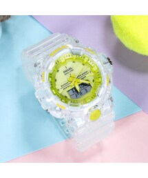【爽やかな色】 2020 SMAEL ユニセックス ミリタリー腕時計 スポーツウォッチ デジタル LED 日付表示 クォーツ 女性用 8025 【選べる3色】