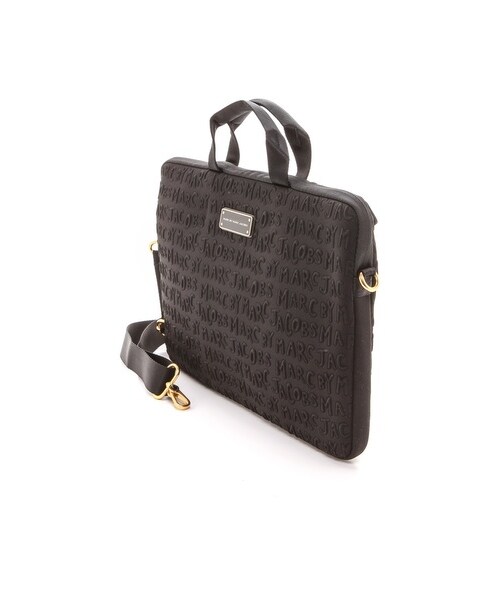 Marc by Marc Jacobs（マークバイマークジェイコブス）の「Marc by Marc Jacobs Adults Suck Neoprene 15" Computer Case（ビジネスバッグ・レディース・Black・One Size）」の4枚目の写真